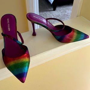Rainbow shoes